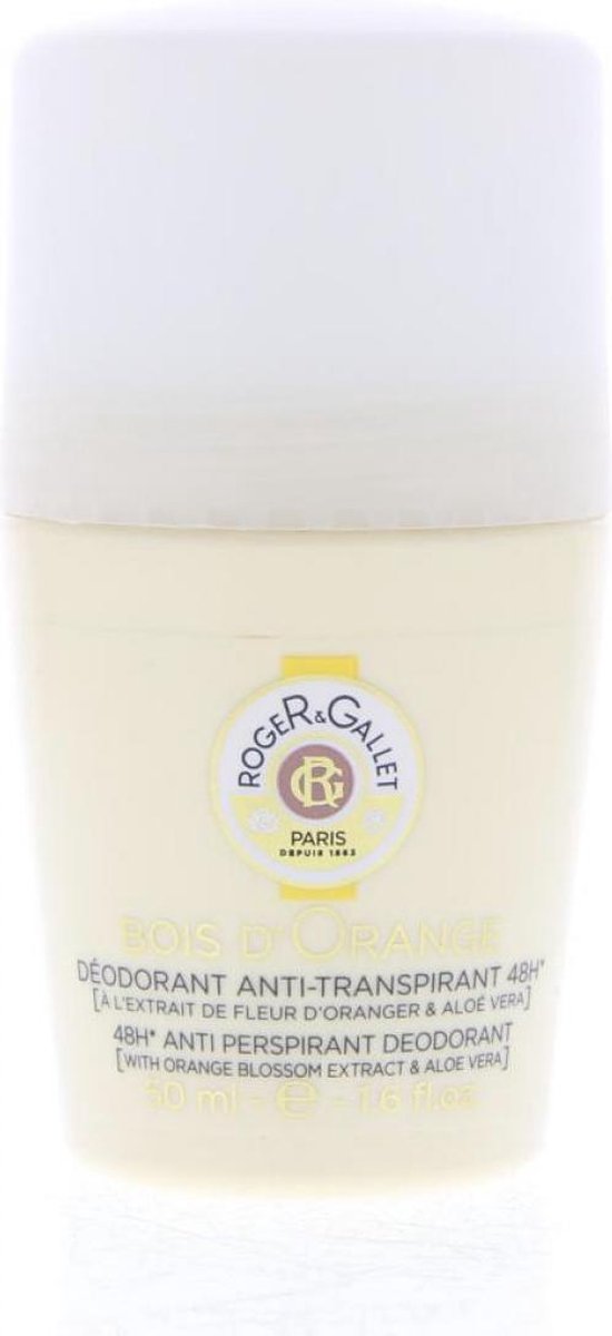 ROGER & GALLET BOIS D'ORANGE 48H ANTI PERSPIRANT DEODORANT ROLL-ON 50ML