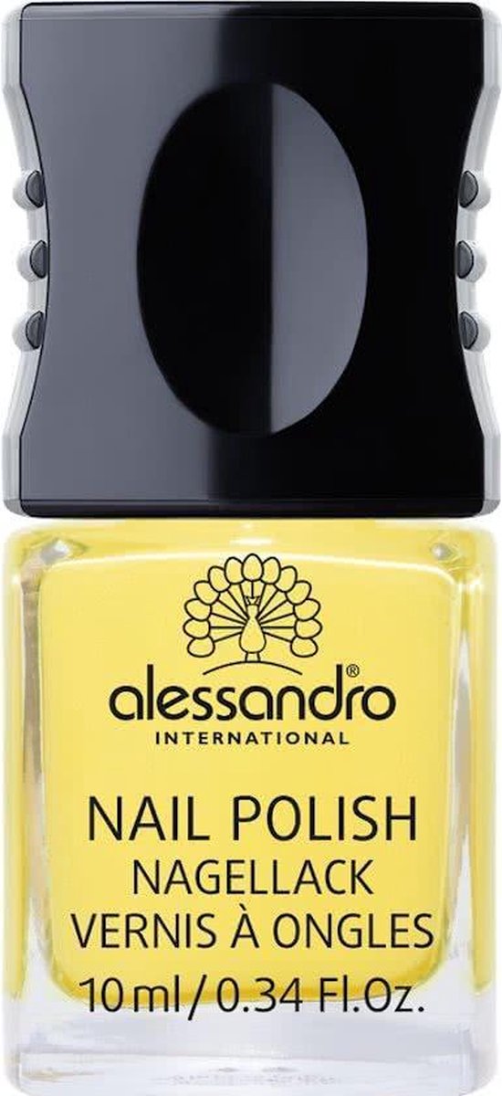 alessandro 923 Limoncello nagellak 10 ml Geel Glans