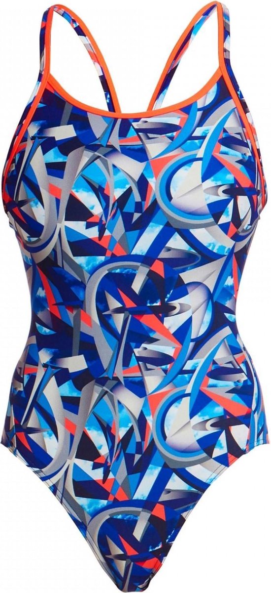 Futurismo Diamond Back Diamond back one piece - Dames | Funkita