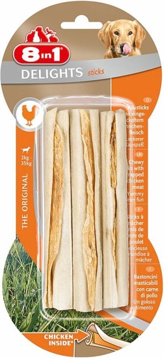 6x 8in1 Delights Sticks 3 stuks