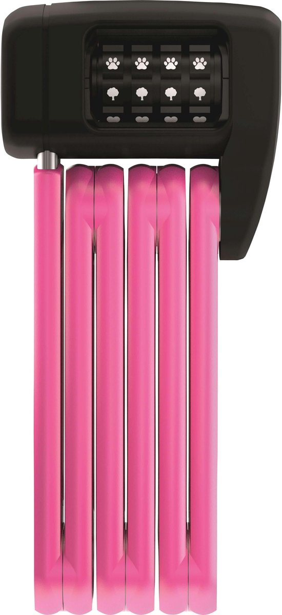 ABUS Bordo Combo Lite Mini 6055C/60 Vouwslot  - Pink Symbols