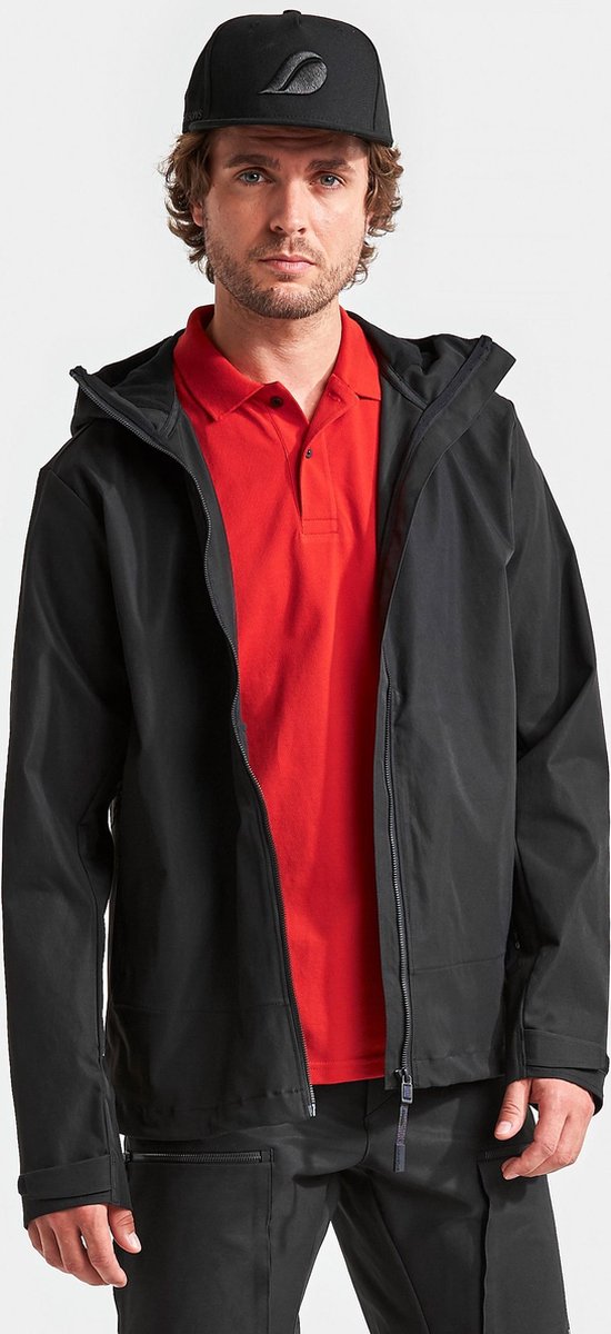 Didriksons Flynn Usx Jkt Outdoorjas Unisex - Black - Maat L