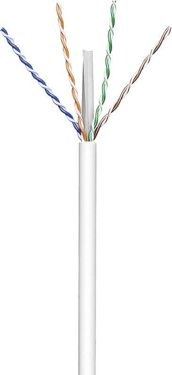 Wentronic CAT6 Netwerkkabel - Zonder connector - Grijs - 100 m