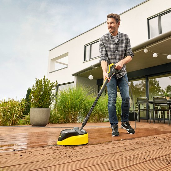 Kärcher K 7 Smart Control Flex Home Hogedrukreiniger - PremiumFlex hogedrukslang - 180 bar - 600 l/u - 60 m²/u - Slangshaspel - T 7 Plus Terrasreiniger - Reinigingsmiddel - Boost modus - App bediening