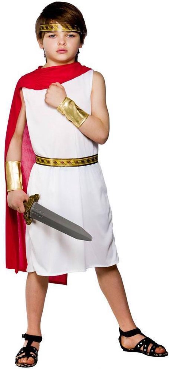 E-Carnavalskleding.nl: 128cm - e-Carnavalskleding.nl Romeinse strijder Jessie