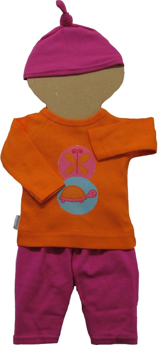 Amelius Unisexkledingset - Turquiose/Print - Maat 44