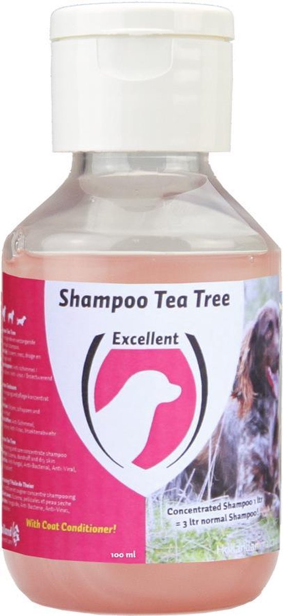 Massion Shampoo Tea Tree Dog 1 x 100 ML Sterk reinigende en verzorgende shampoo met tea tree