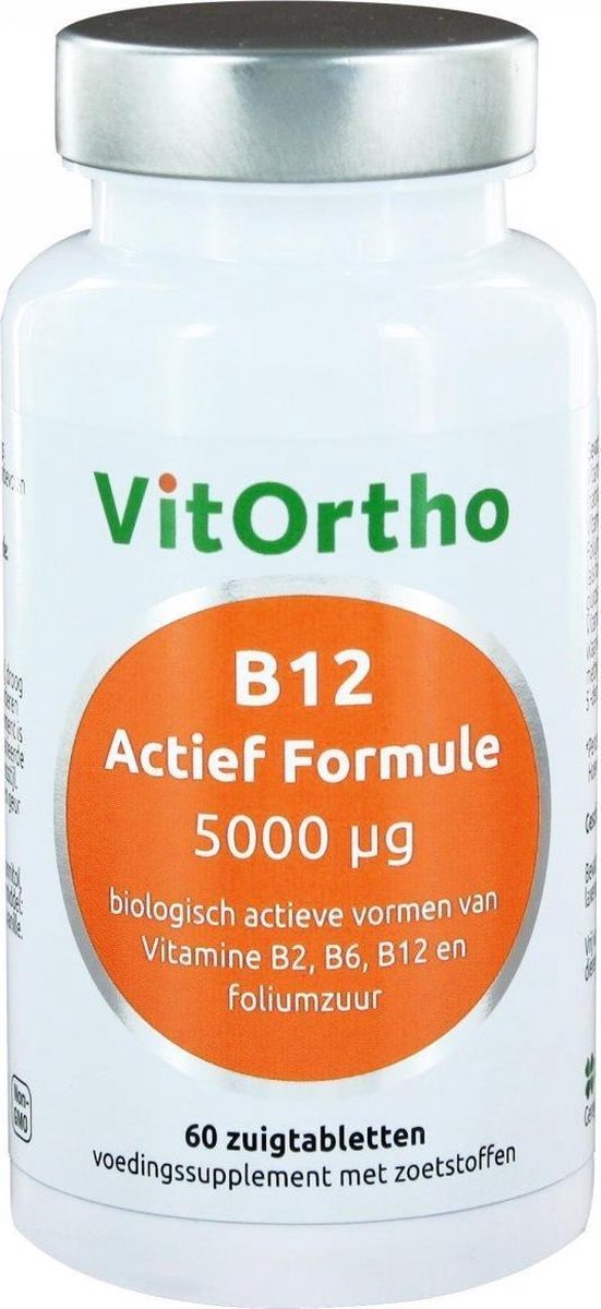 Vitortho b12 actief formule 60 st