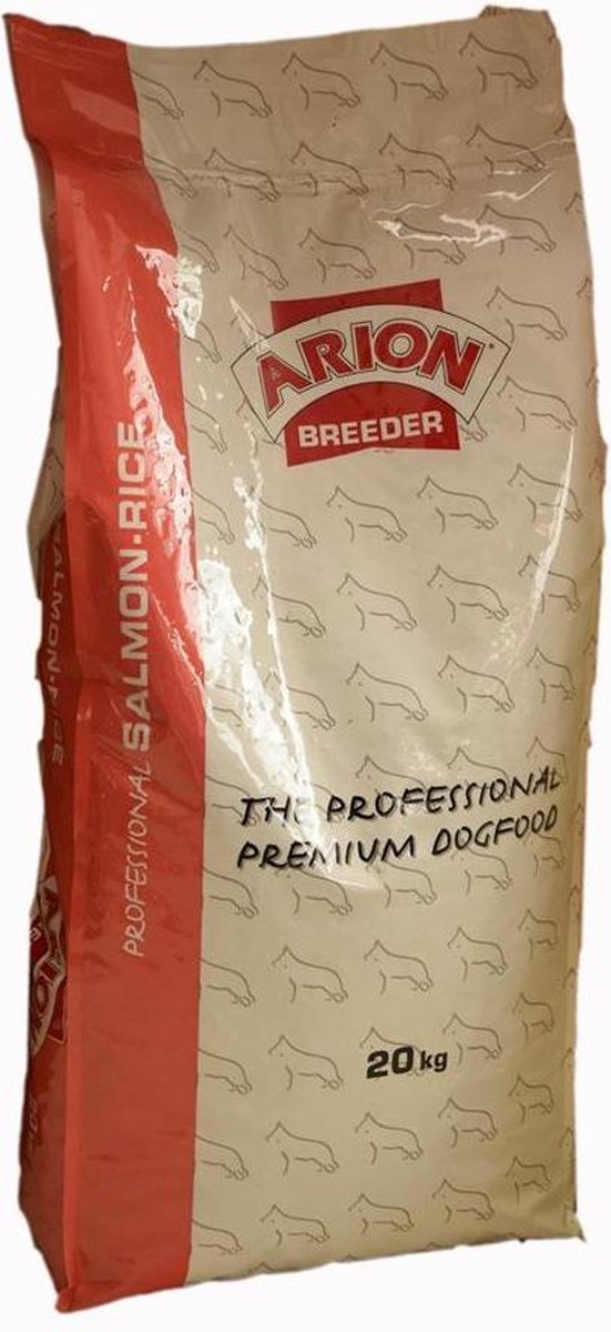 Hondenvoer Professionele Fokker Arion Breeder Salmon&Rice 20 kg