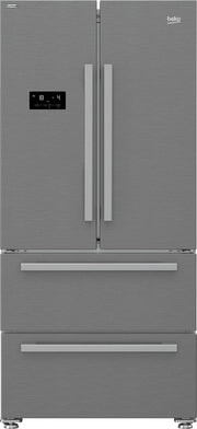 Beko GNE60531XN -  Amerikaanse koelkast - RVS