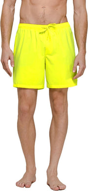 Sundek Zwembroek - Maat L  - Mannen - neon geel/zwart/blauw