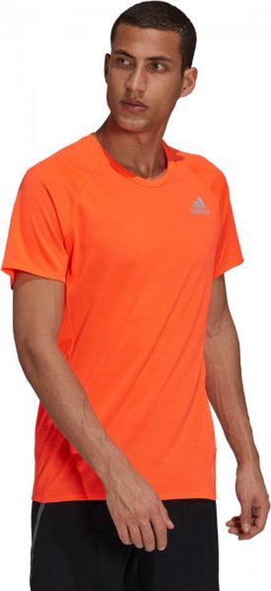 adidas Runner Shirt Heren - rood - maat M