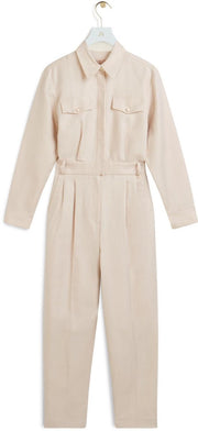 JOSH V FIONA Dames Jumpsuit Crème - Maat XXL