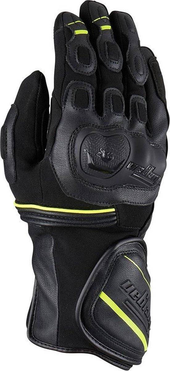 Furygan Dirt Road Black Yellow Fluo Motorcycle Gloves M