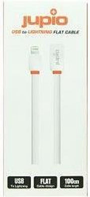 Jupio Flat Cable USB to Lightning wit 1M