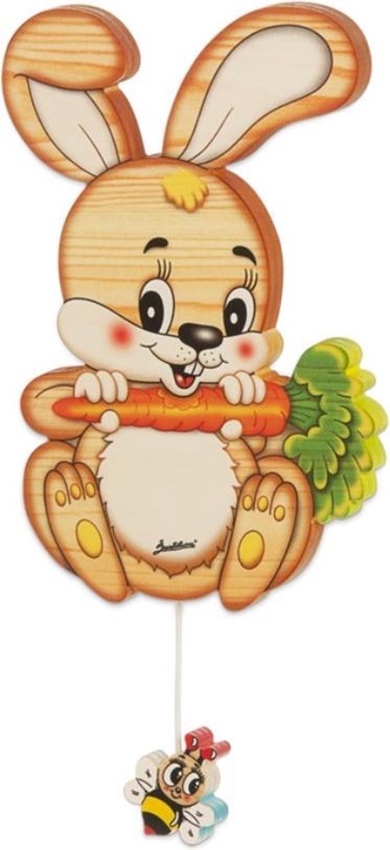Muziekdoos konijn klein | Bartolucci | Hout