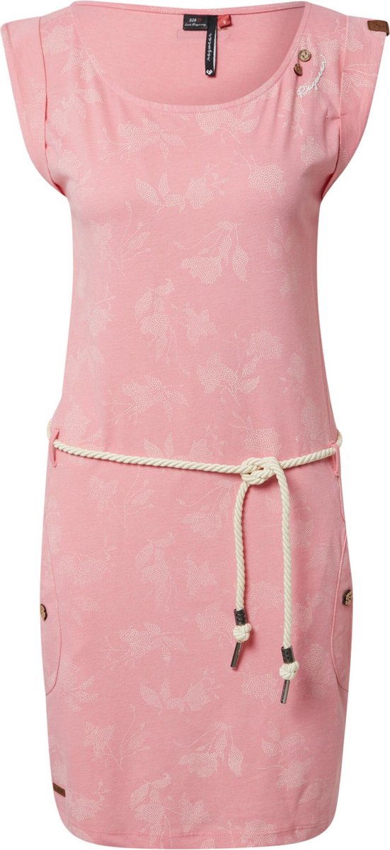 Ragwear zomerjurk tag rose Crème-M (38)