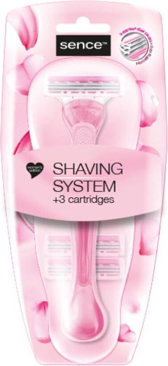 Sence Scheermesjes Triple Blades SS 1 + 3 refills