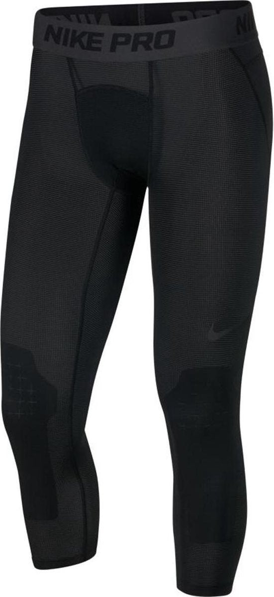 Nike Pro Basketbal 3/4 Tight Zwart Kledingmaat : M