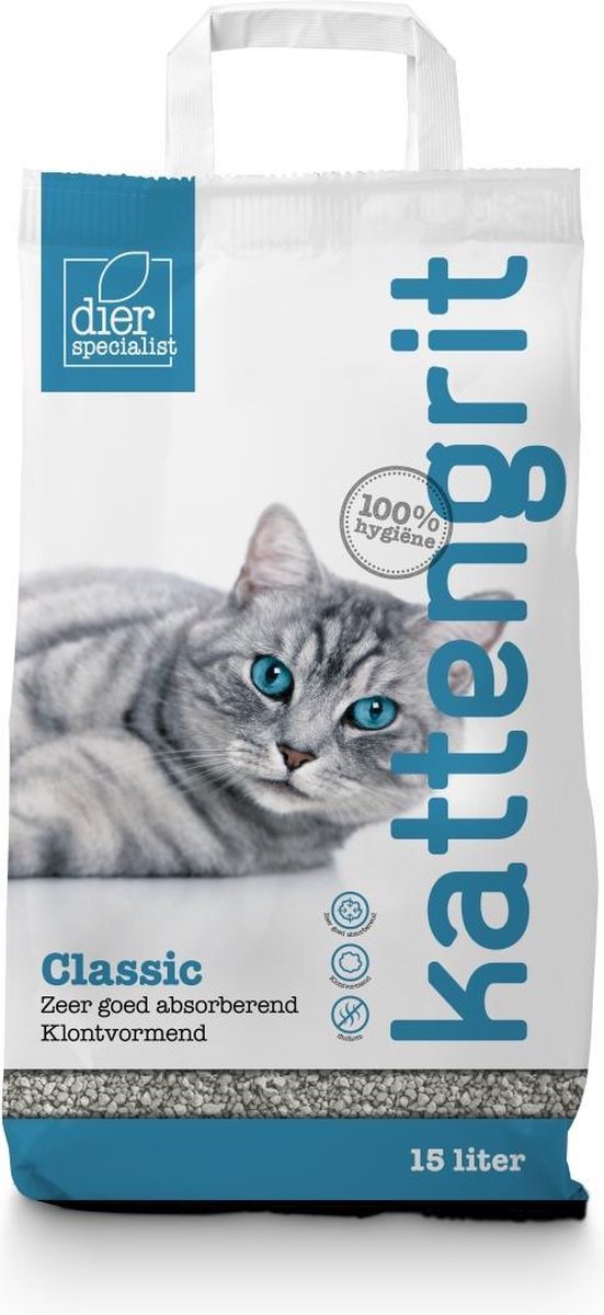 Dierspecialist Classic - Kattenbakvulling - 15 l
