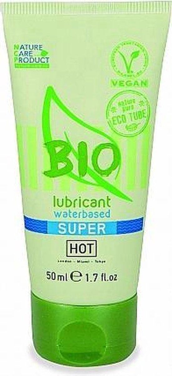 HOT BIO Superglide Waterbasis Glijmiddel - 50ml