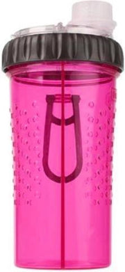 Popware Reisfles Drinken En Voer Snack-duo 437 Ml Roze