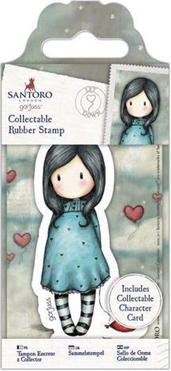 Collectable Rubber Stamp - Santoro - No. 60  Let Down