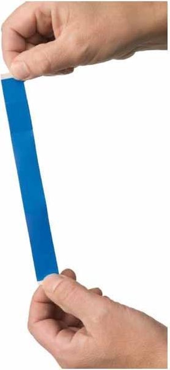 HEKA plast detectable lange vingerpleister 120 x 20 mm niet steriel