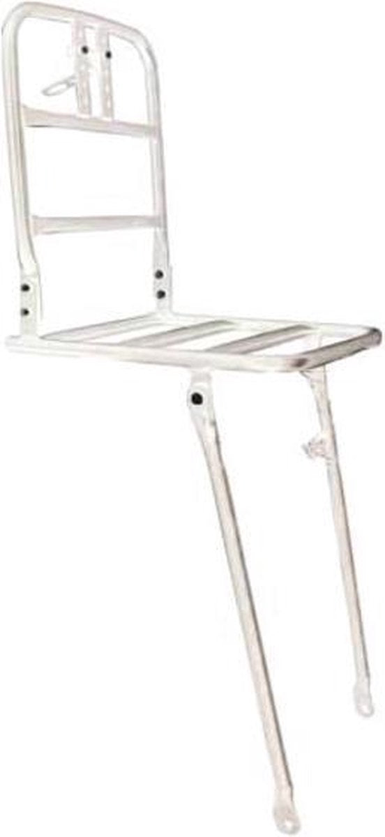 Voordrager transport aluminium 24 inch wit balhoofdmontage - WIT