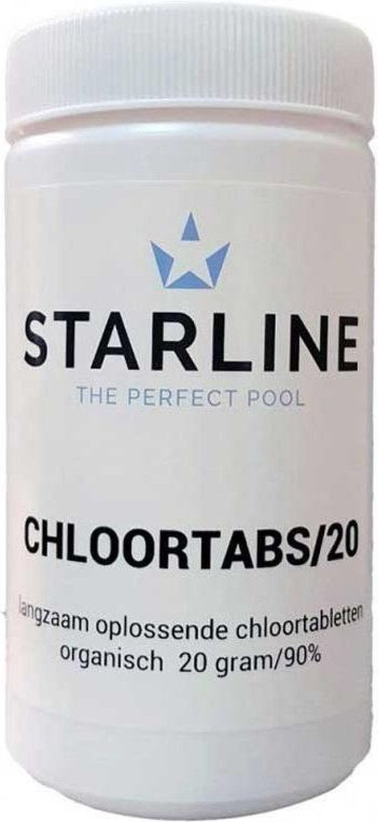 Starline chloortabletten 90/ 20grams 1kg