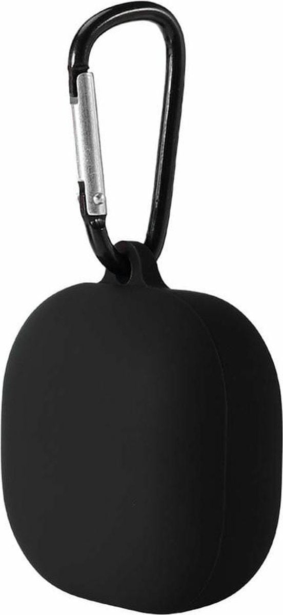 Case Cover Voor Samsung Galaxy Buds Pro / Samsung Galaxy Buds Live - Siliconen Zwart | Watchbands-shop.nl