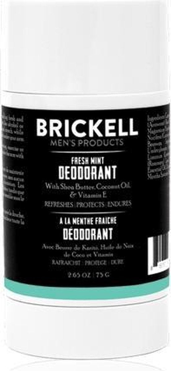 Brickell Men's Fresh Mint Deodorant 75 gr.