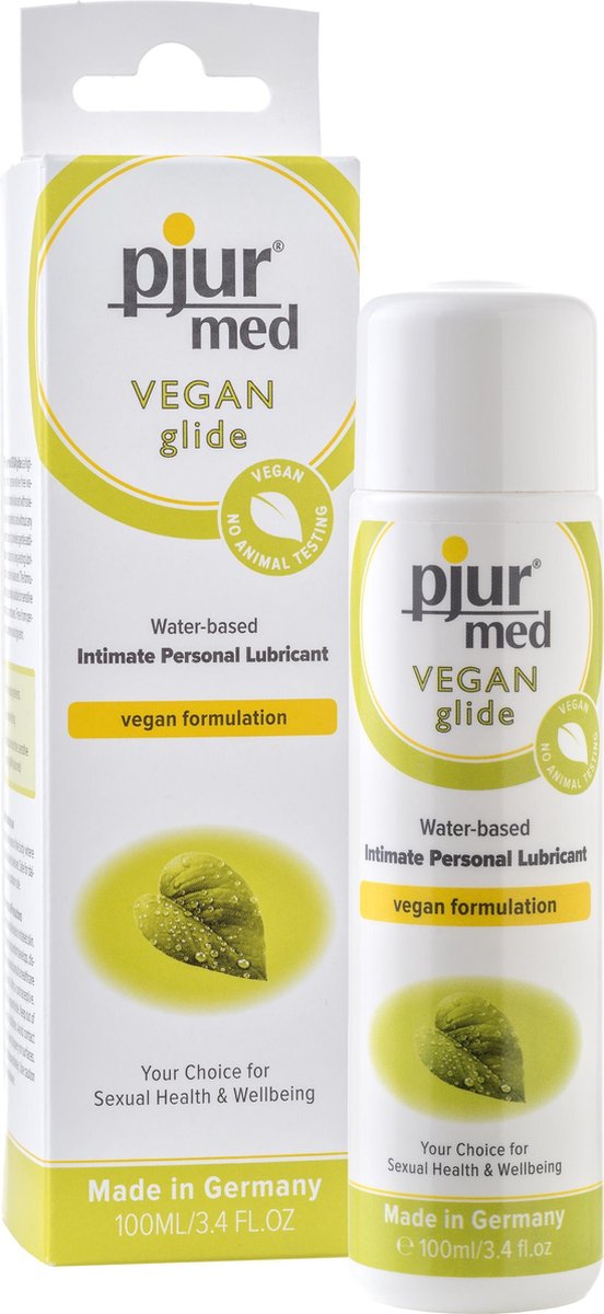 Pjur Med Vegan - Waterbasis Glijmiddel - 100 ml