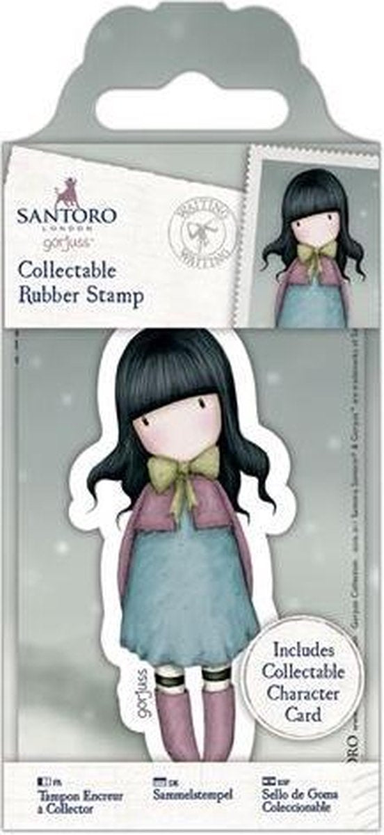 Collectable Rubber Stamp - Santoro - No. 52 Waiting