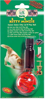 Catnip ball with kitty minzie 10ml