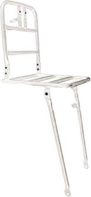 Voordrager transport aluminium 28 inch wit balhoofdmontage - WIT