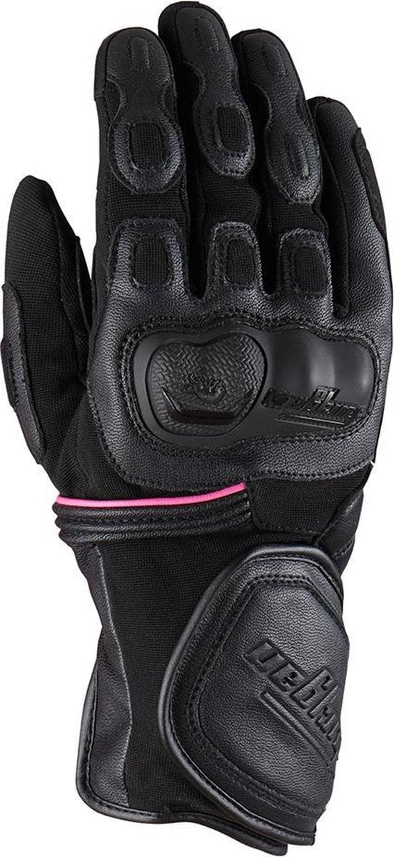 Furygan Dirt Road Lady Black Pink Motorcycle Gloves M