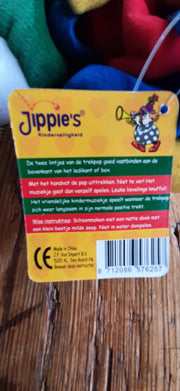 muziekdoosje in de vorm van trekpop jippies