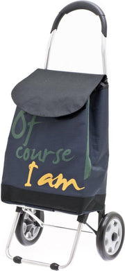 Secc by Davidt's - Of Course I Am Boodschappentrolley - 28 l - Darkgrey