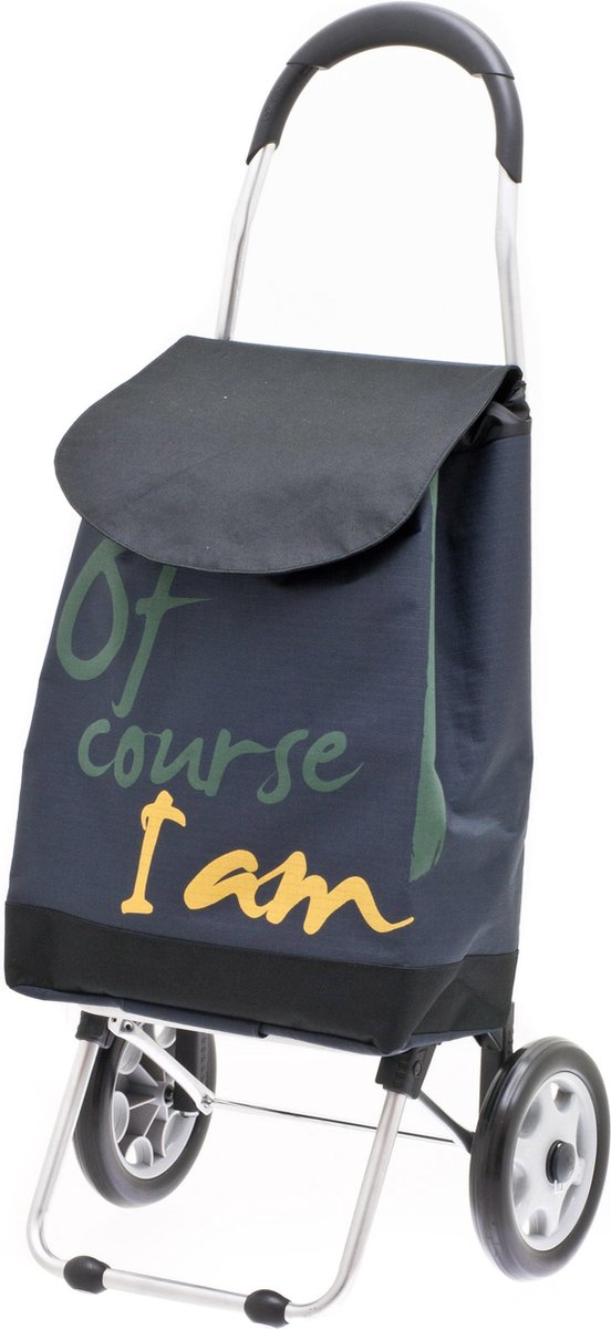 Secc by Davidt's - Of Course I Am Boodschappentrolley - 28 l - Darkgrey