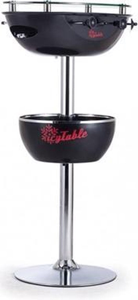 Statafel voetbalspel met koelbar - Tafelvoetbal Drankspel - Voetbaltafel Spel - Coolbar - Statafel Met Coolbar