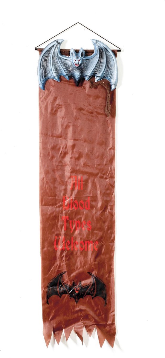 Banner halloween wordt per stuk