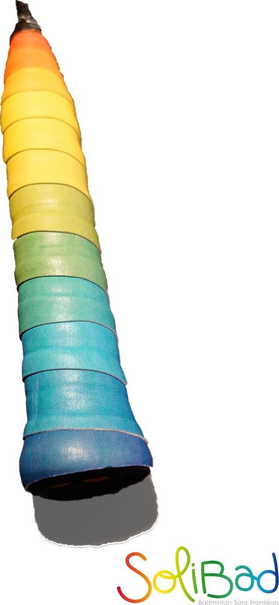 Solibad regenboog droge overgrip - multi color