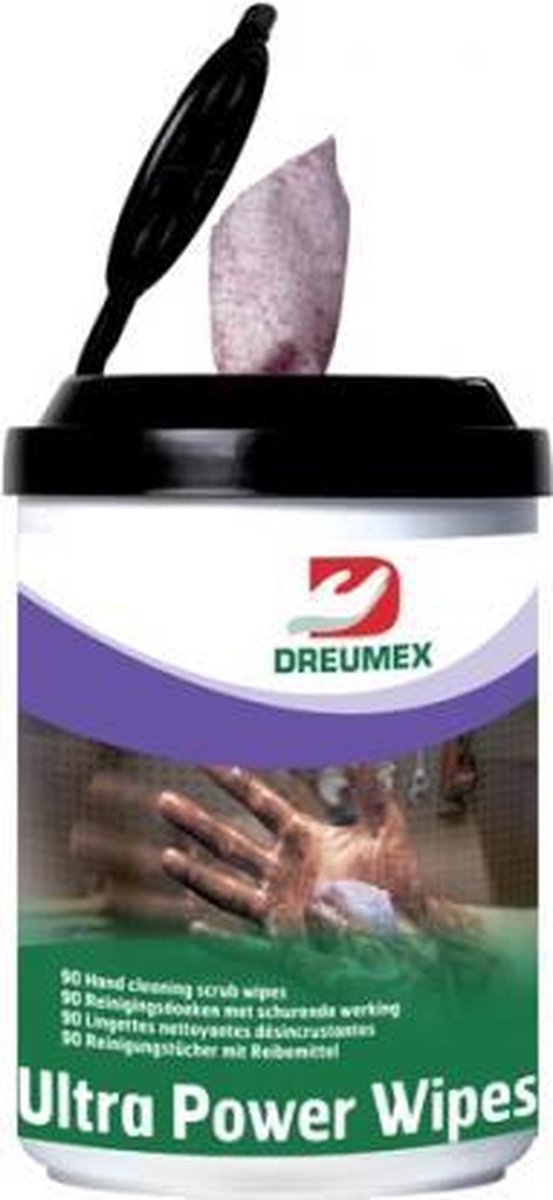 Dreumex Ultra Power Wipes - 90 Stuks