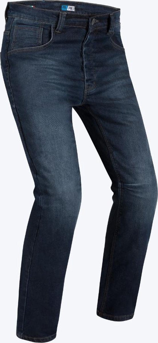 PMJ Jefferson Comfort Denim Blue Motorcycle Jeans 30