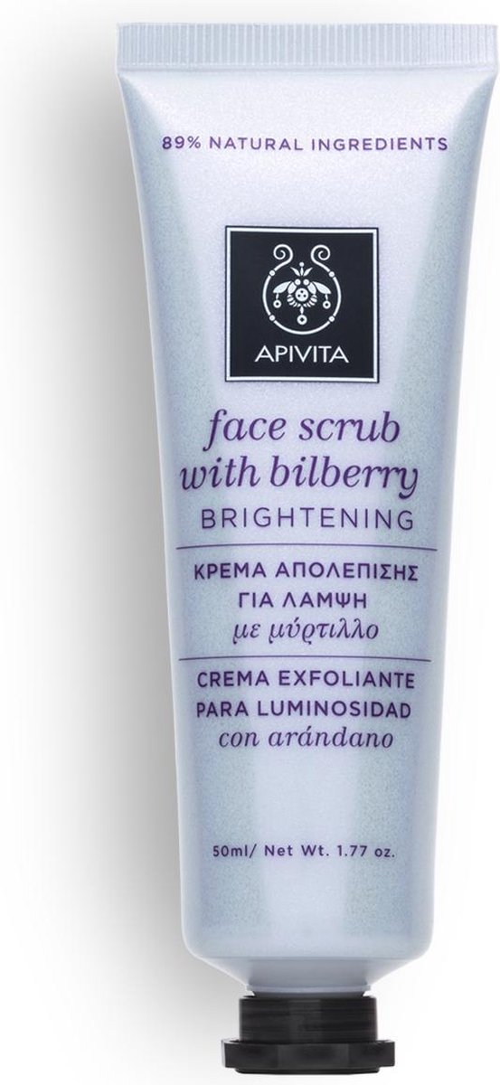 Apivita Face Scrub Bilberry Brightening