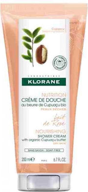 Klorane Huid Lait de Rose Crème Douche Lait de Rose Gel