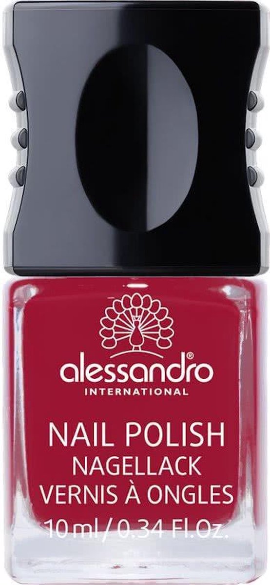 alessandro 906 Red Illusion nagellak 10 ml Rood Glans