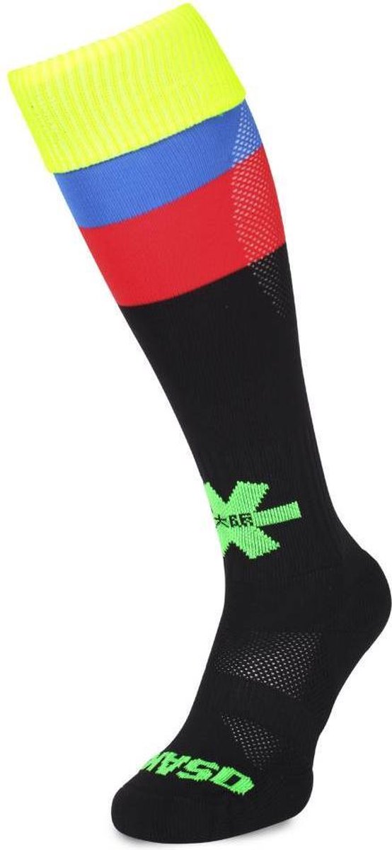 Osaka Fluo 1 Hockeysokken - Sokken  - zwart - 28-31