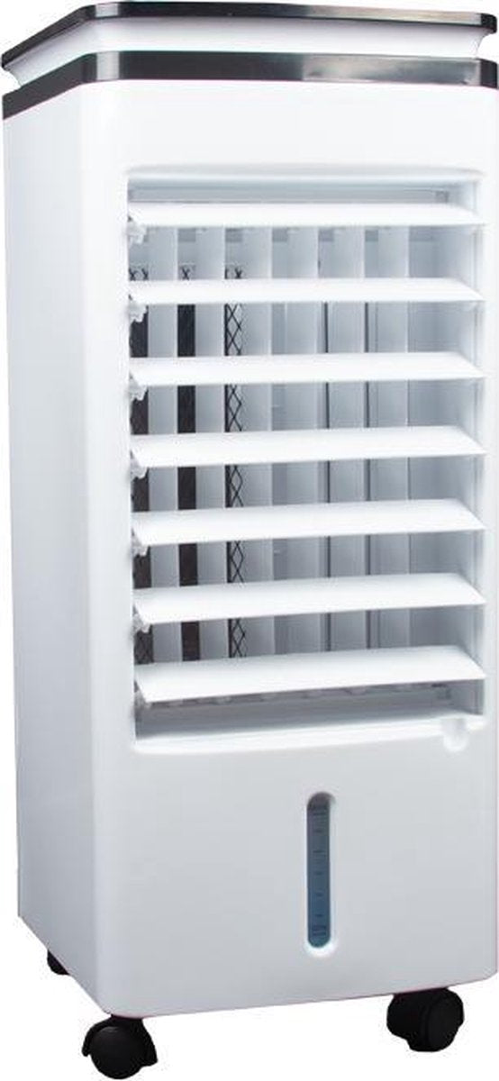 Deluxa Aircooler met Koelelementen - Luchtkoeler - 3 Snelheden - 70 Watt - Wit